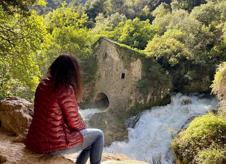 Montpellier: Visit Cirque of Navacelle and its medieval mill