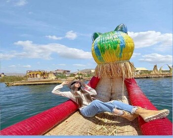 Von Cusco aus: Titicacasee mit einem Besuch in Uros und Taquile