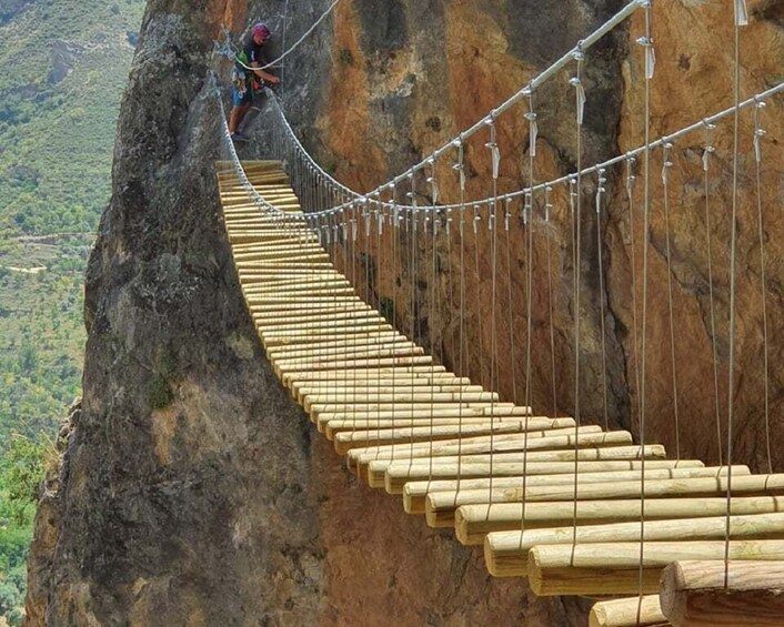 Picture 2 for Activity Granada: Via Ferrata Climbing Experience