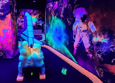 American Dream : Blacklight Mini Golf Entry Ticket