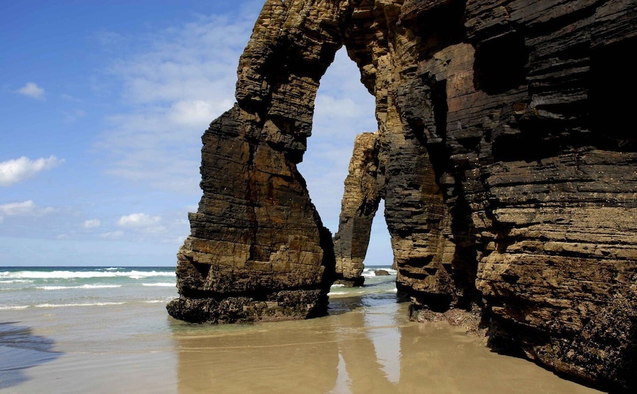 Picture 1 for Activity From Santiago: Tour to Cathedral Beach, Asturias, and Pancha