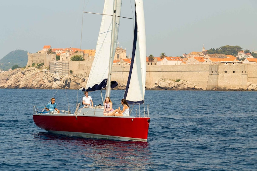 Picture 10 for Activity Dubrovnik: Romantic Sunset Sailing Adventure
