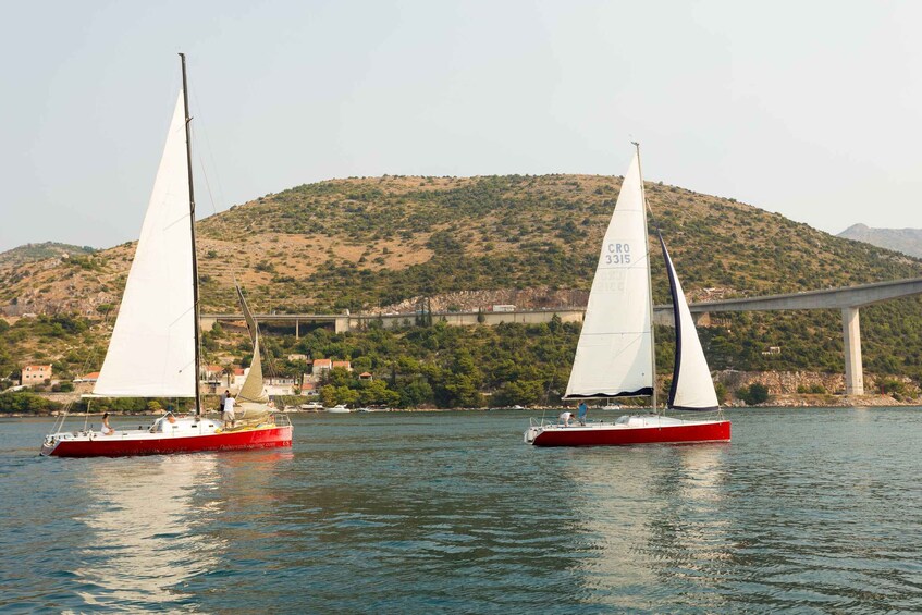 Picture 1 for Activity Dubrovnik: Romantic Sunset Sailing Adventure