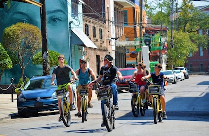 ニューオーリンズガイド付き観光自転車ツアー