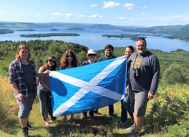 From Balloch: Loch Lomond National Park Tour with 2 Walks