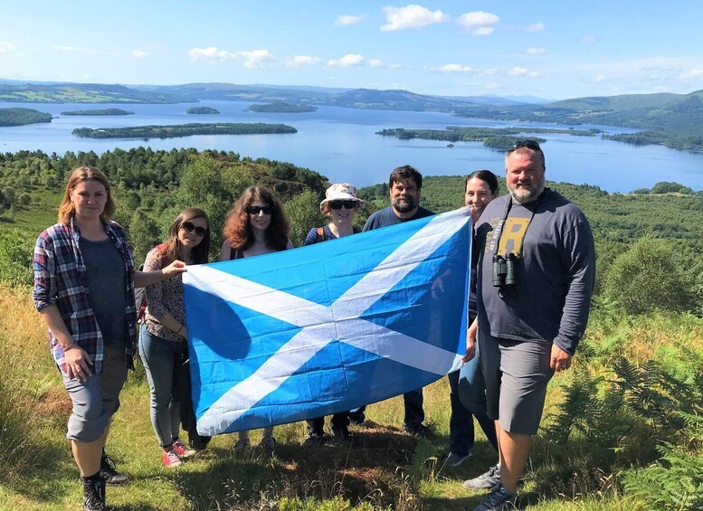 From Balloch: Loch Lomond National Park Tour with 2 Walks