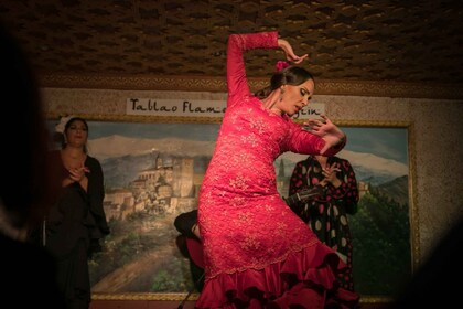 Granada: Tablao Flamenco Albayzínin flamenco-esitys.