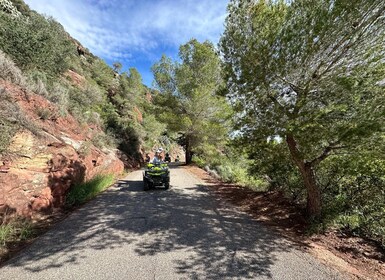 Salou: Safari guiado en quad todoterreno con recogida en el hotel