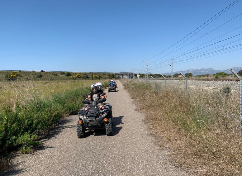 Picture 2 for Activity Salou: Off-Road Guided Quad Safari with Hotel Pickup