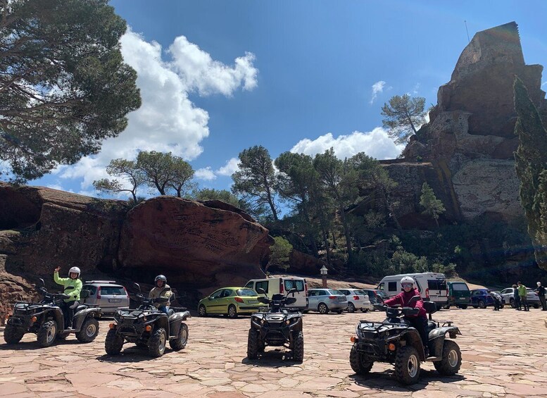 Salou: Off-Road Guided Quad Safari with Hotel Pickup