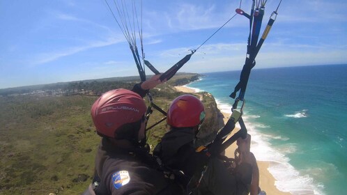 Costa de Caparica: vuelo en parapente en tándem