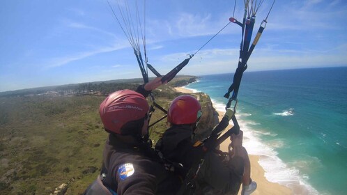 Costa de Caparica: vuelo en parapente en tándem