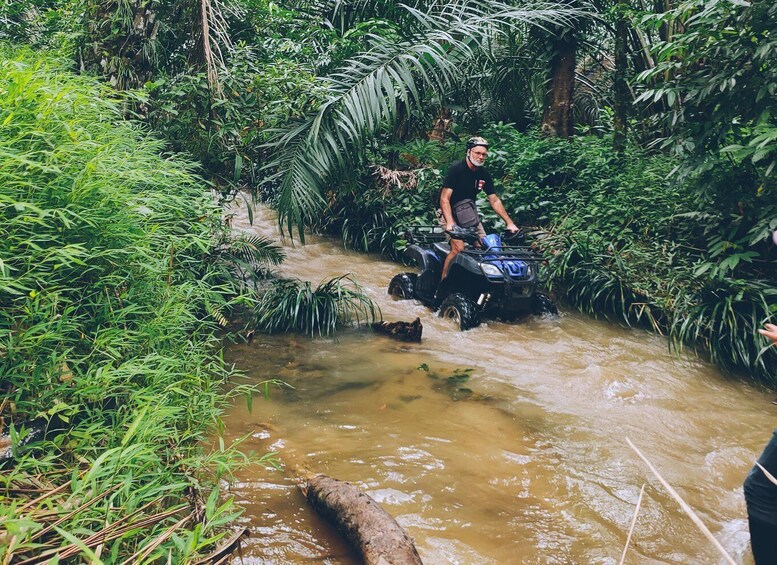 Picture 1 for Activity Khao Lak: Guided ATV Tour with Lampi Waterfall Swim