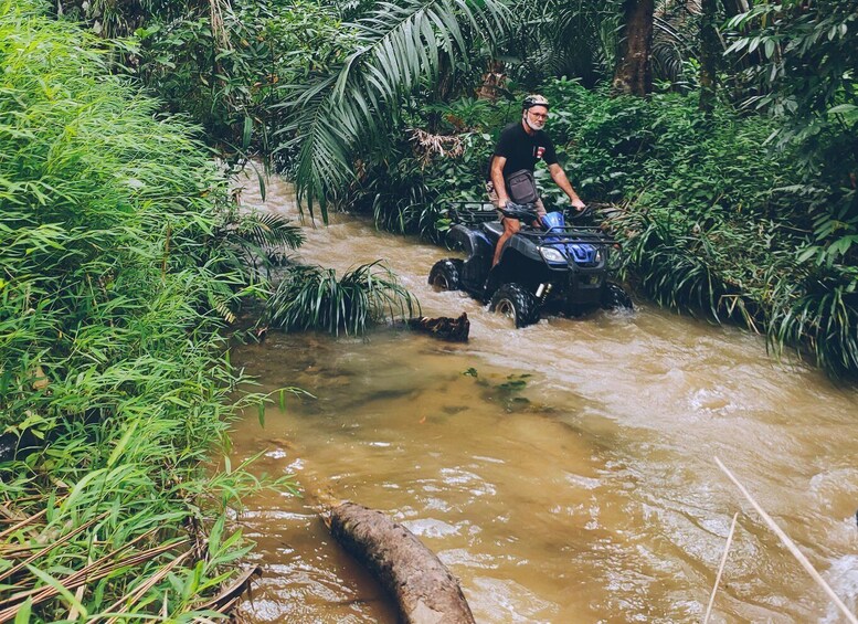 Picture 1 for Activity Khao Lak: Guided ATV Tour with Lampi Waterfall Swim