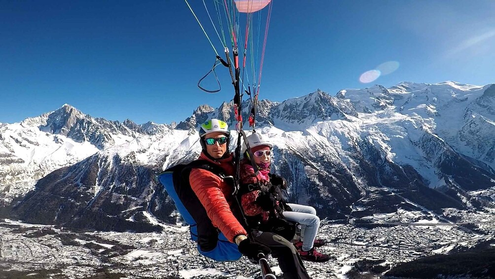 Picture 5 for Activity Chamonix-Mont-Blanc: Mountain Tandem Paragliding Flight