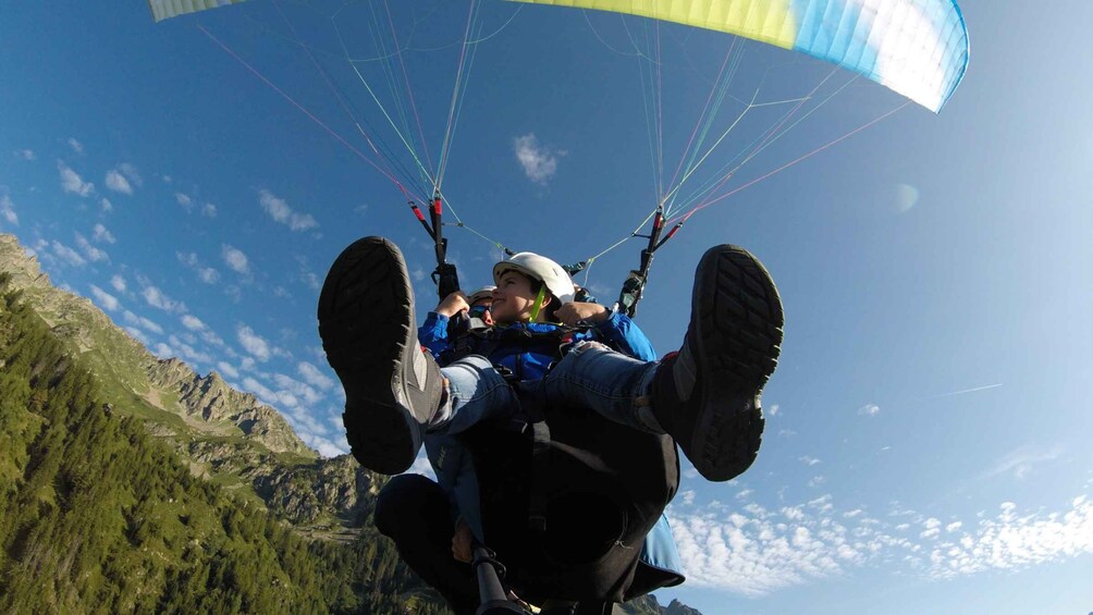 Picture 3 for Activity Chamonix-Mont-Blanc: Mountain Tandem Paragliding Flight