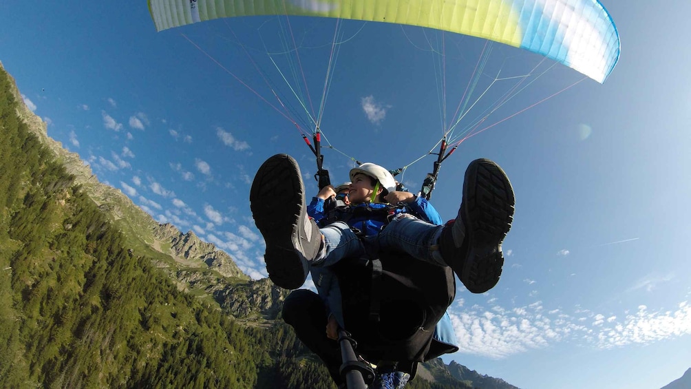 Picture 4 for Activity Chamonix-Mont-Blanc: Mountain Tandem Paragliding Flight