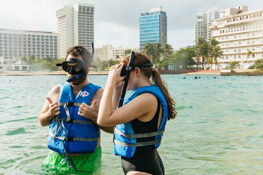 Picture 11 for Activity San Juan: Beginner Snorkeling Tour with Turtles and Videos