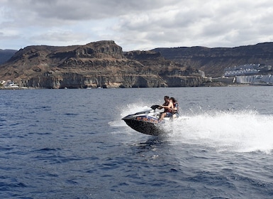 Puerto Rico de Gran Canaria: Excursión en moto de agua