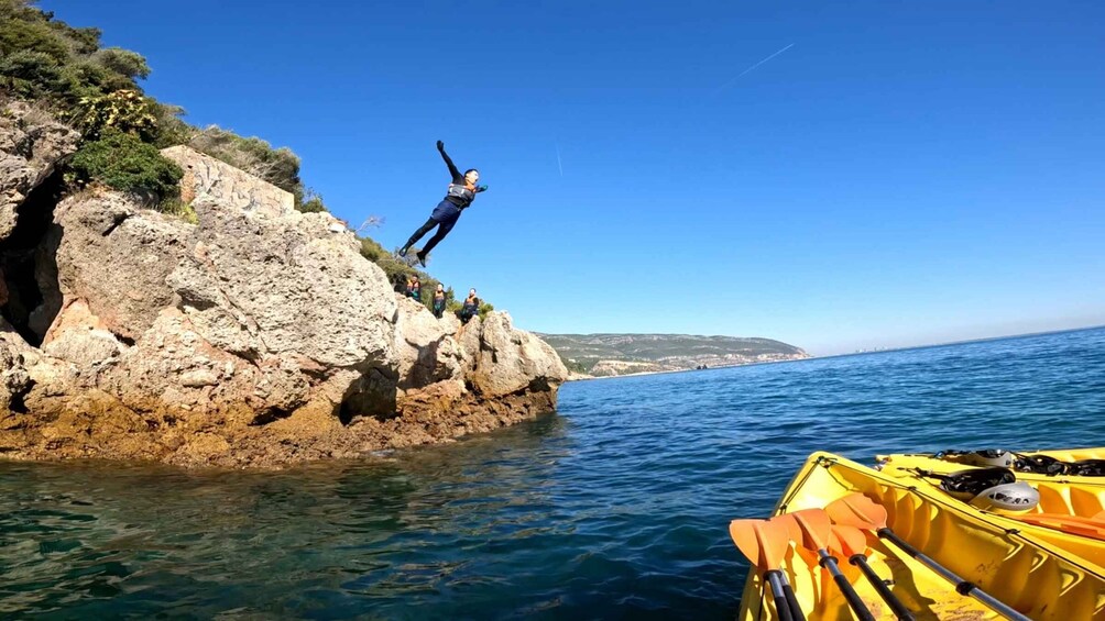 Picture 3 for Activity Lisbon: Arrábida All-Inclusive Kayak Adventure Tour