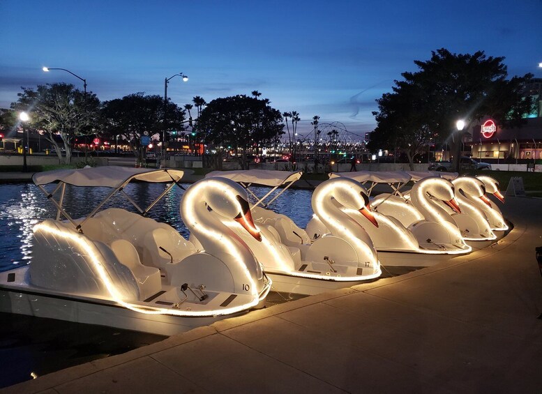 Picture 1 for Activity Long Beach: Swan Boat Rental at Rainbow Lagoon