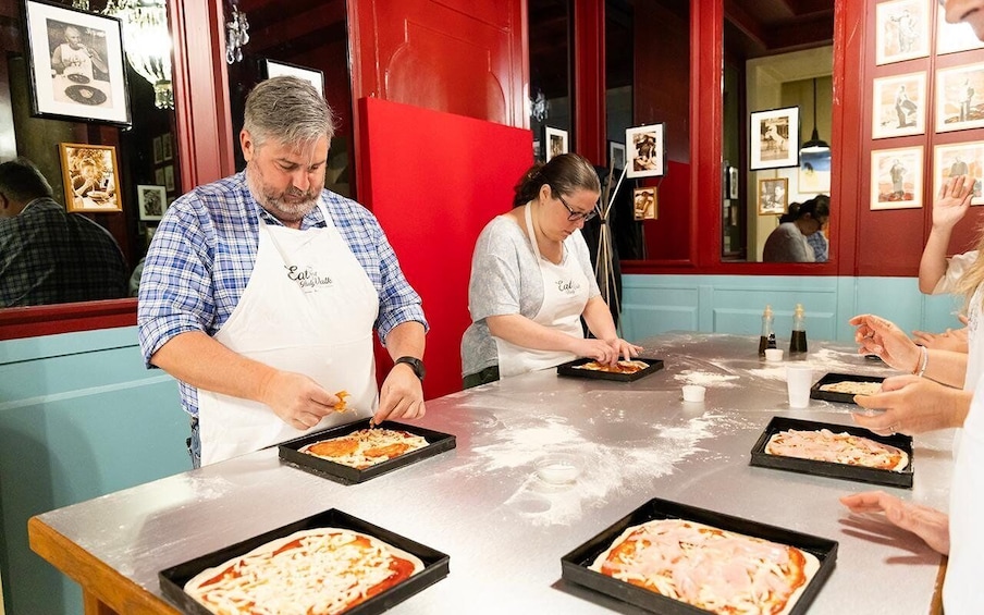 Picture 4 for Activity Authentic Pizza & Tiramisu Class with Wine & Limoncello