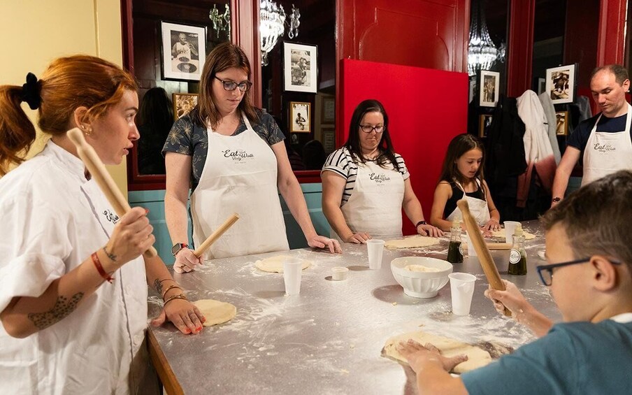 Picture 15 for Activity Authentic Pizza & Tiramisu Class with Wine & Limoncello