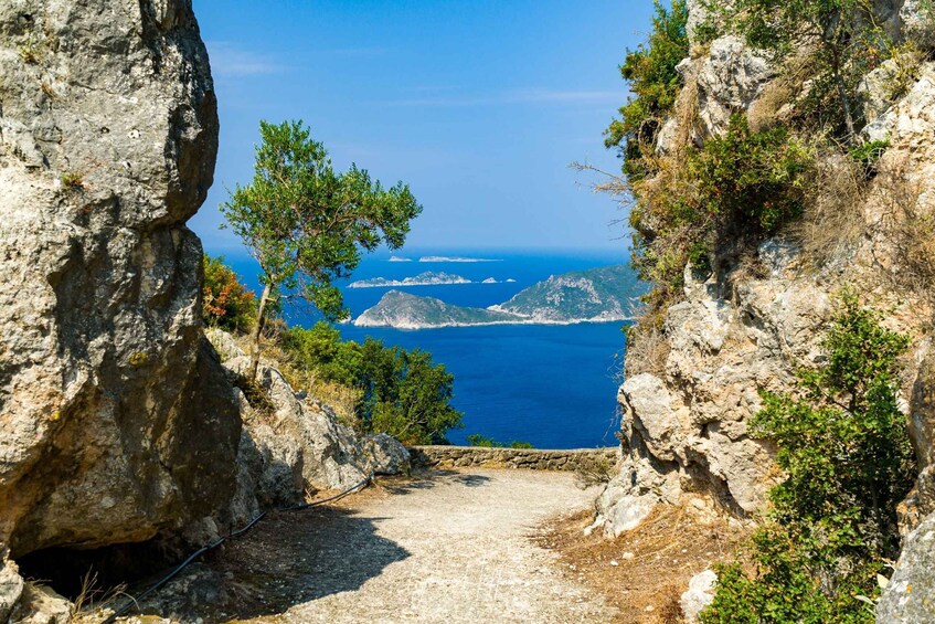 Picture 2 for Activity Corfu: Angel Castle Guided Hike and Sunset