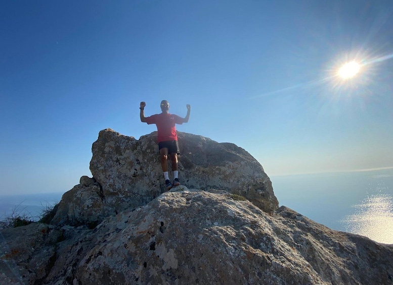 Picture 1 for Activity Corfu: Angel Castle Guided Hike and Sunset