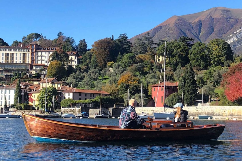 Picture 5 for Activity Bellagio: Vintage Wooden Boat Rowing Experience on Lake Como