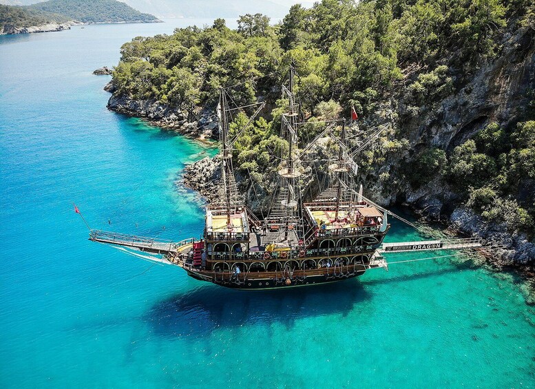 Picture 2 for Activity Kemer: Boat Trip with Swimming and Snorkeling