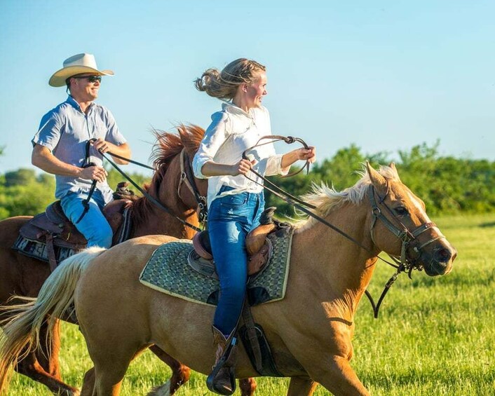 Picture 2 for Activity Waco: Horseback Riding Tour with Cowboy Guide