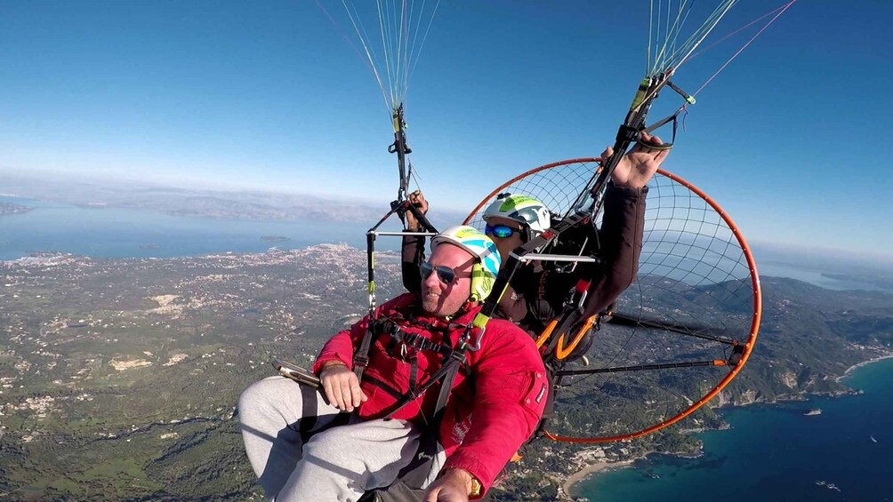 Picture 12 for Activity Vatos: Paramotor Flight over Corfu's Western Coastline