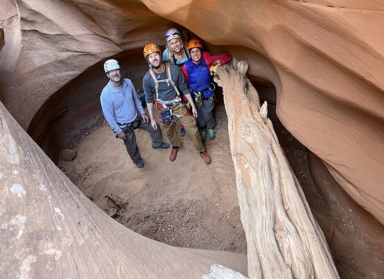 Picture 1 for Activity From Hanksville: West Moab Hidden Wonders Canyoneering Tour