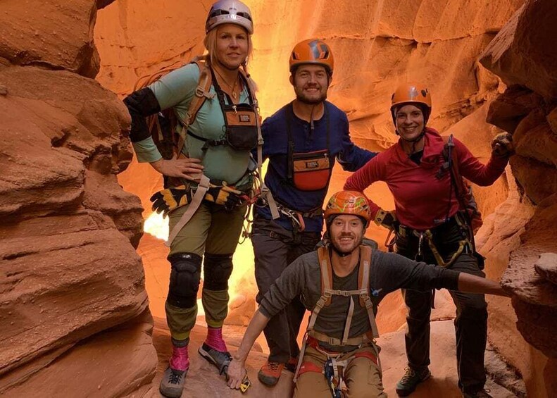 From Hanksville: West Moab Hidden Wonders Canyoneering Tour