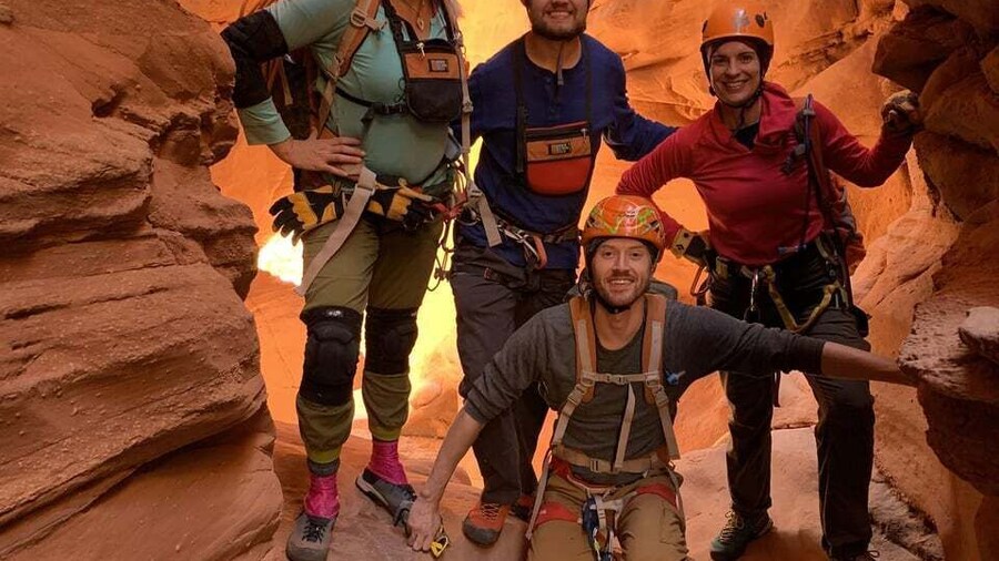 From Hanksville: West Moab Hidden Wonders Canyoneering Tour