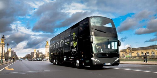 Bus Toqué Champs Elysées-tur med 3-rätters middag och champagne
