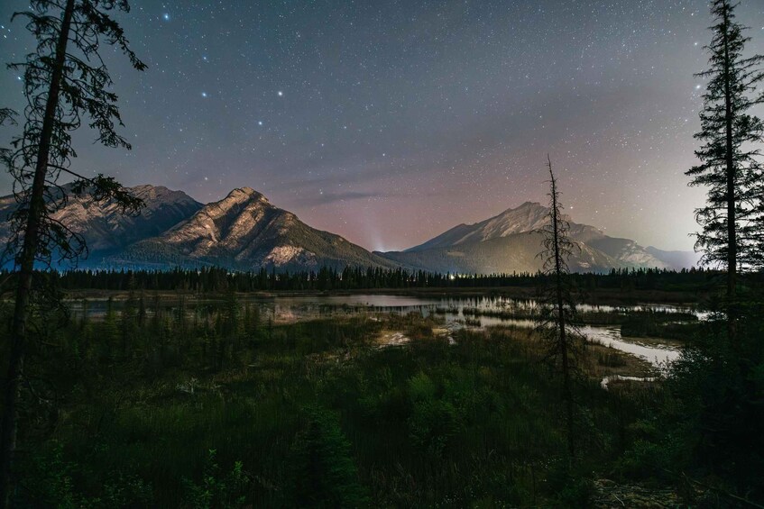 Picture 10 for Activity Banff: Sunset and Stars Evening Walking Tour