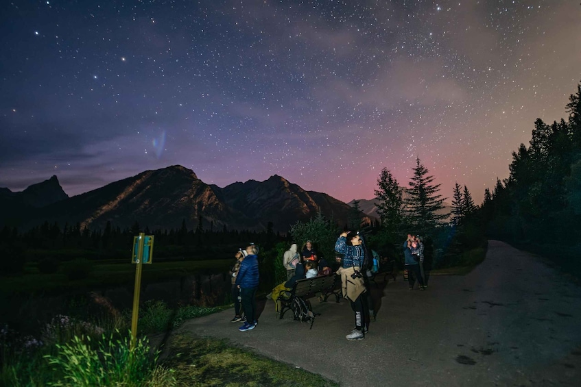 Picture 9 for Activity Banff: Sunset and Stars Evening Walking Tour