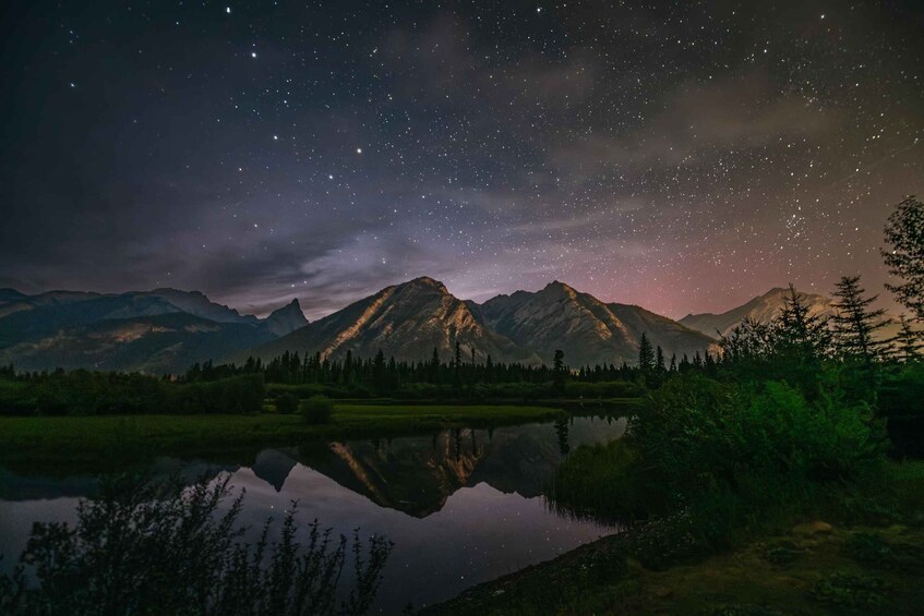 Banff: Sunset and Stars Evening Walking Tour