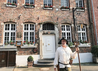 Düsseldorf: Geführte Nachtwächter-Tour durch Kaiserswerth