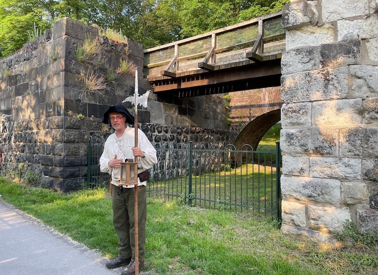 Picture 1 for Activity Düsseldorf: Guided Night Watchman Tour through Kaiserswerth