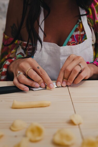 Picture 4 for Activity Polignano a Mare: Pasta Making Cooking Class with Drink