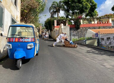フンシャル：トゥクウェイでトボガンと旧市街体験