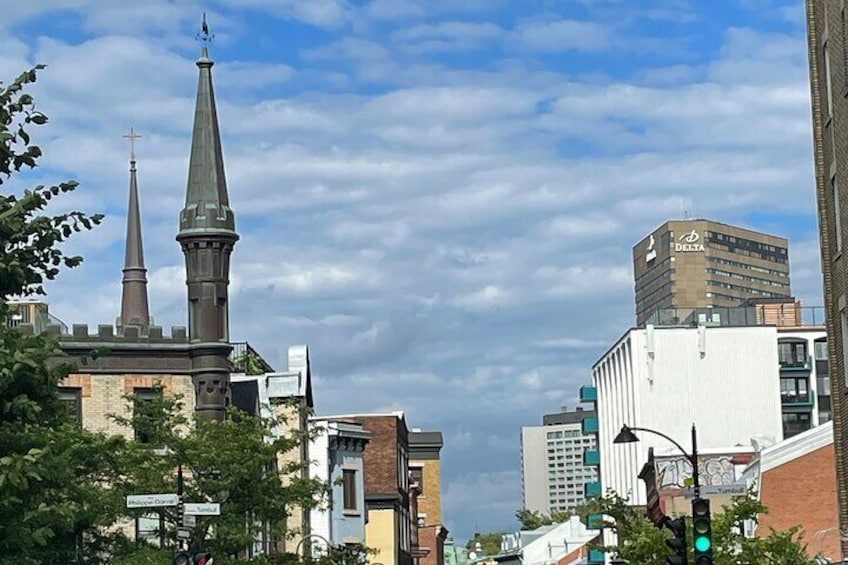 Montcalm and Saint-Jean Baptiste districts Walking Tour