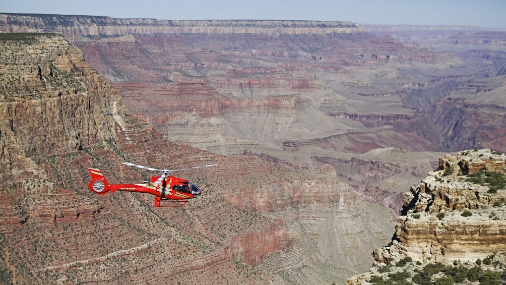 25-min Grand Canyon South Rim EcoStar Helicopter Tour with Optional Hummer