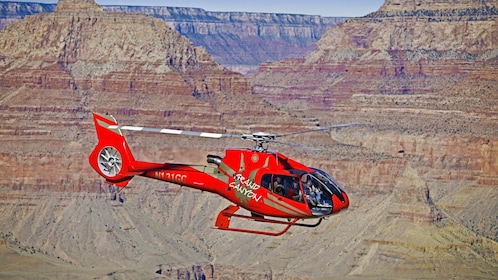 25-min Grand Canyon South Rim EcoStar helikoptertur med valfri Hummer