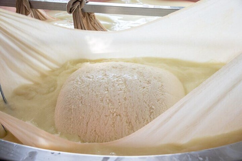 Parmigiano Reggiano making process