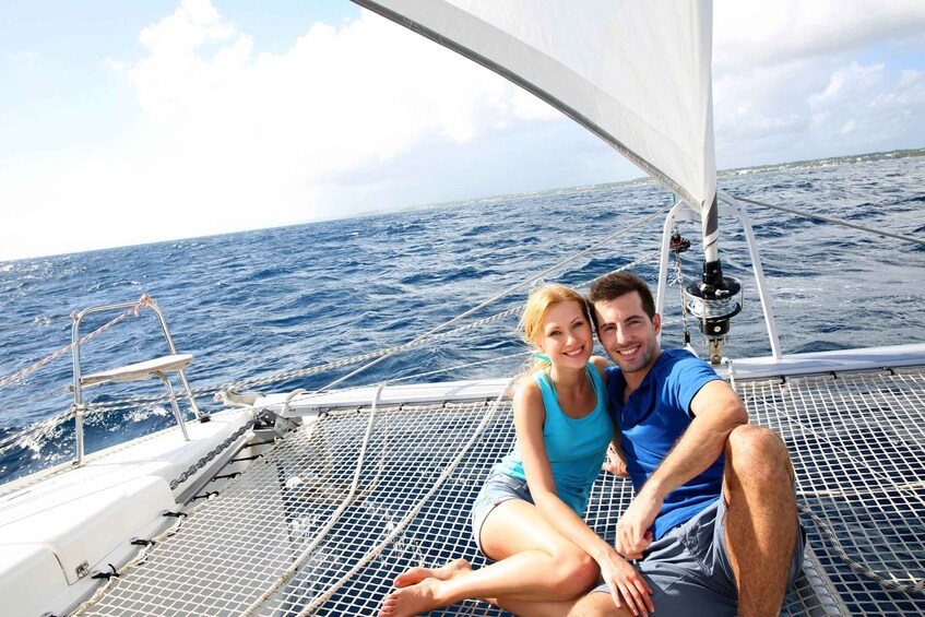 Picture 5 for Activity Ibiza: Full-Day Private Formentera Catamaran Trip with Cava