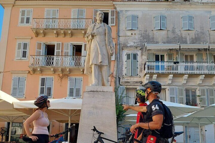 Cycling around the old Corfu town-a ride through tradition,culture and flavours